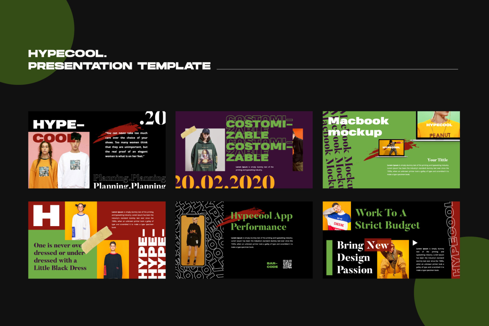 Hypecool Presentation Template Hypecool Presentation Template