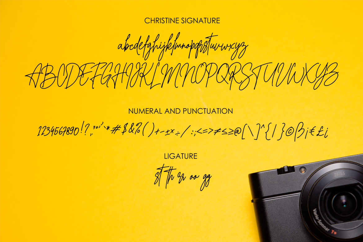 Christine Signature Christine Signature