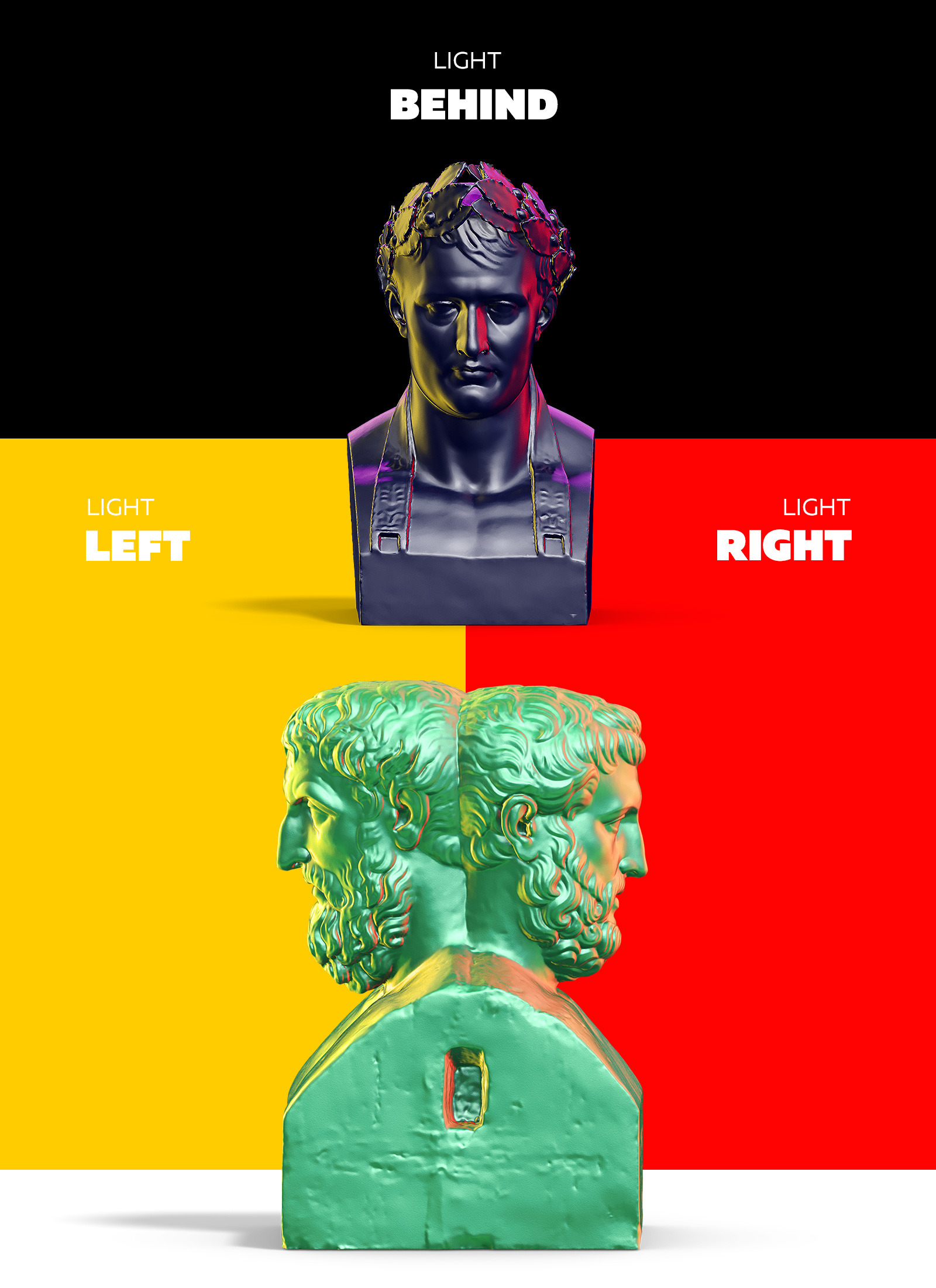 Collection of 85 Sculptures Busts #2, for branding and design of your product Collection of 85 Sculptures Busts #2, for branding and design of your product