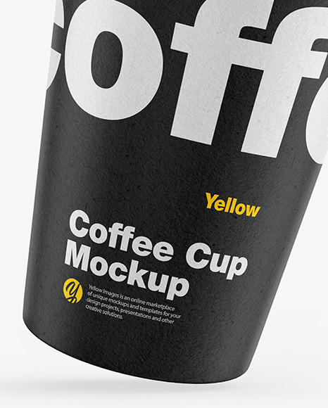 Kraft Coffee Cup Mockup