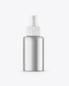 Metallic Spray Bottle Mockup