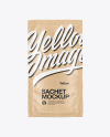 Kraft Paper Sachet Mockup