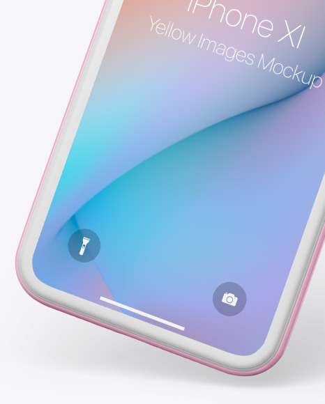 Clay Apple iPhone 11 Pro Mockup