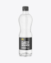 Clear Plastic Water Bottle Mockup