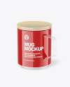 Glossy Plastic Mug Mockup Glossy Plastic Mug Mockup