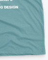 T-Shirt with Round Neck Mockup