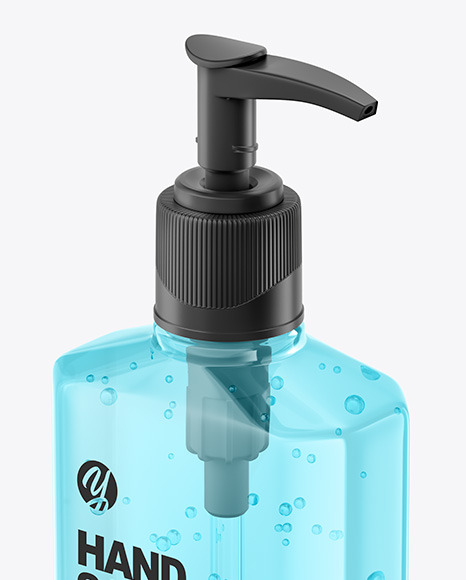 Sanitizing Gel Bottle with Dispenser