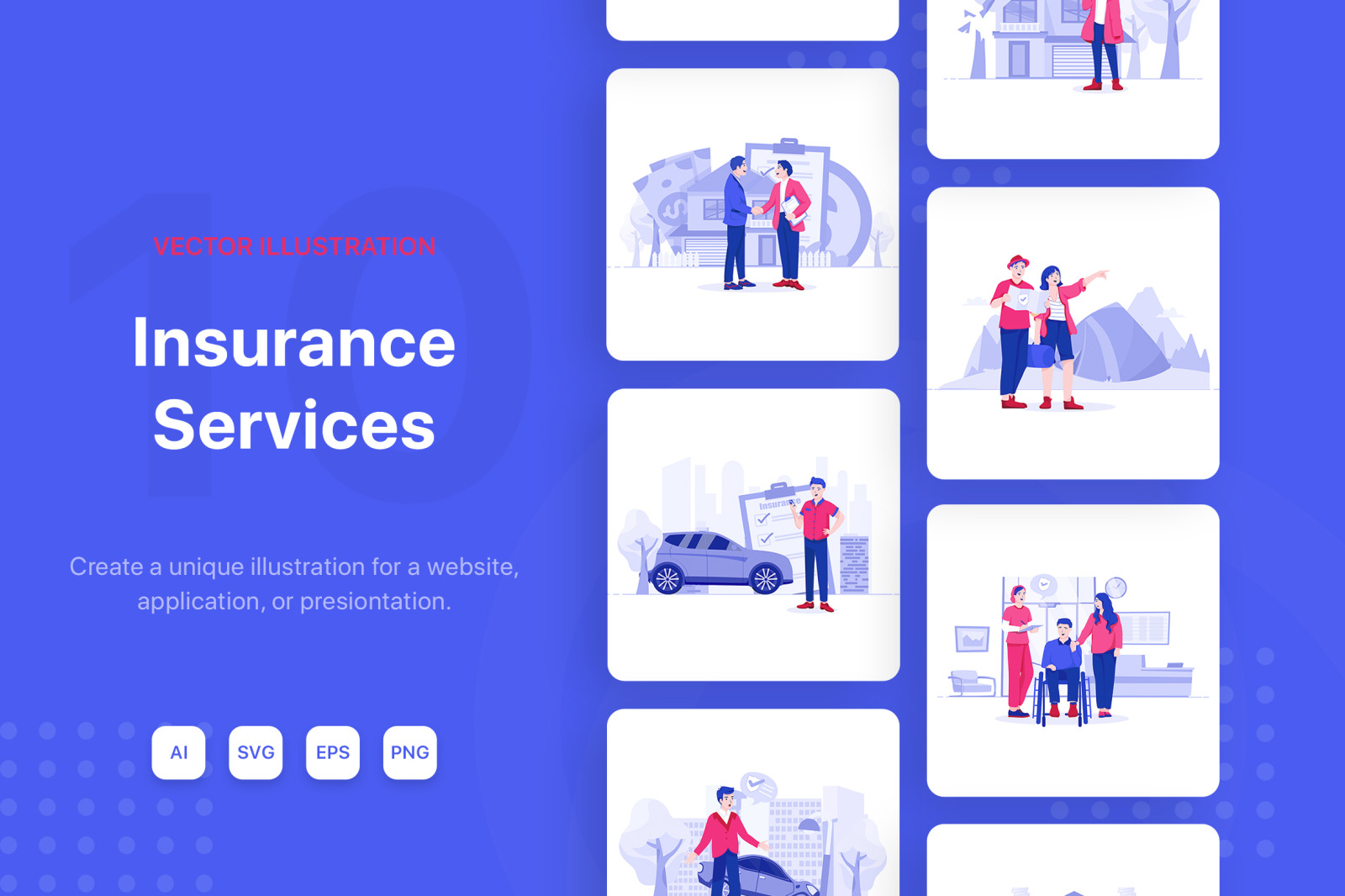 Insurance Service Illustrations