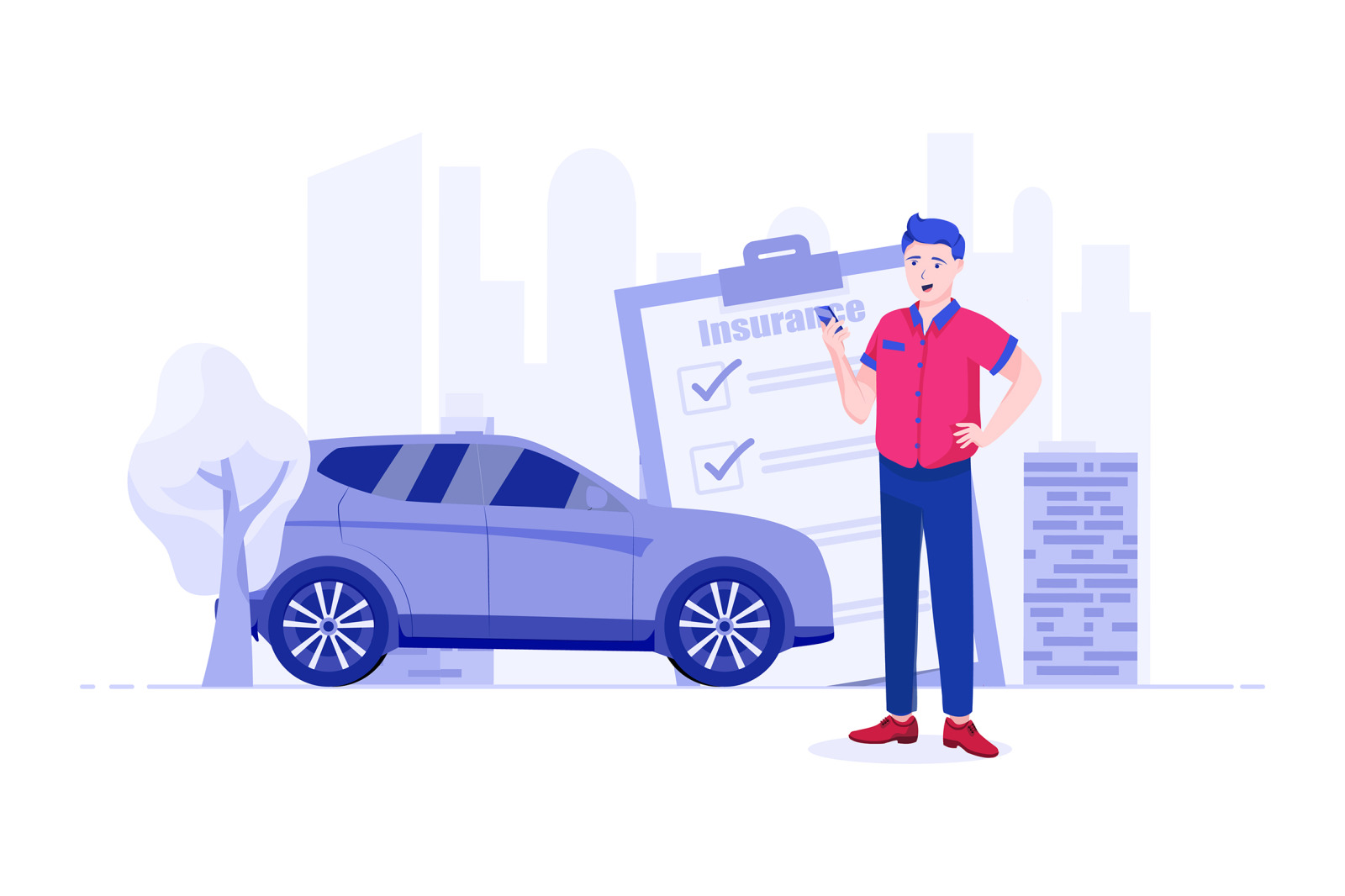 Insurance Service Illustrations Insurance Service Illustrations