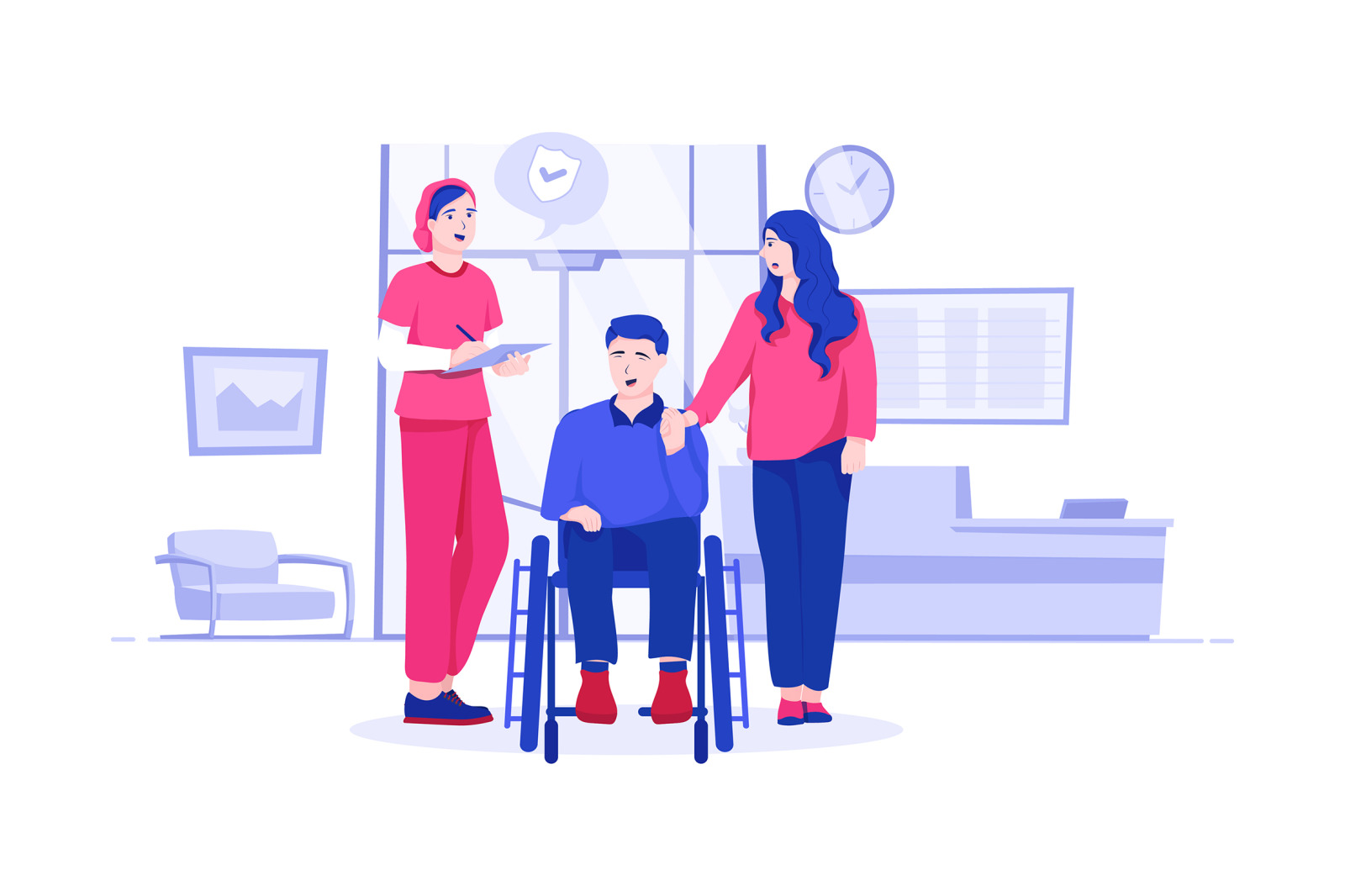 Insurance Service Illustrations Insurance Service Illustrations