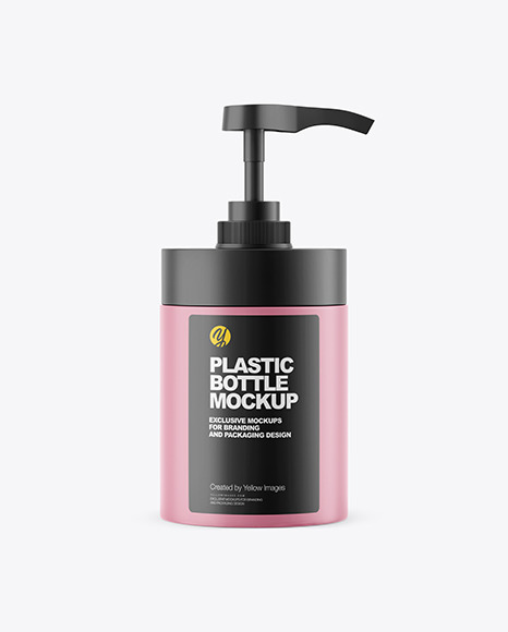 Matte Plastic Bottle with Dispenser - Liquid+Soap+Dispenser+Bottle+Mockup+Bottle+Mockup+Soap+Soap+Dispenser