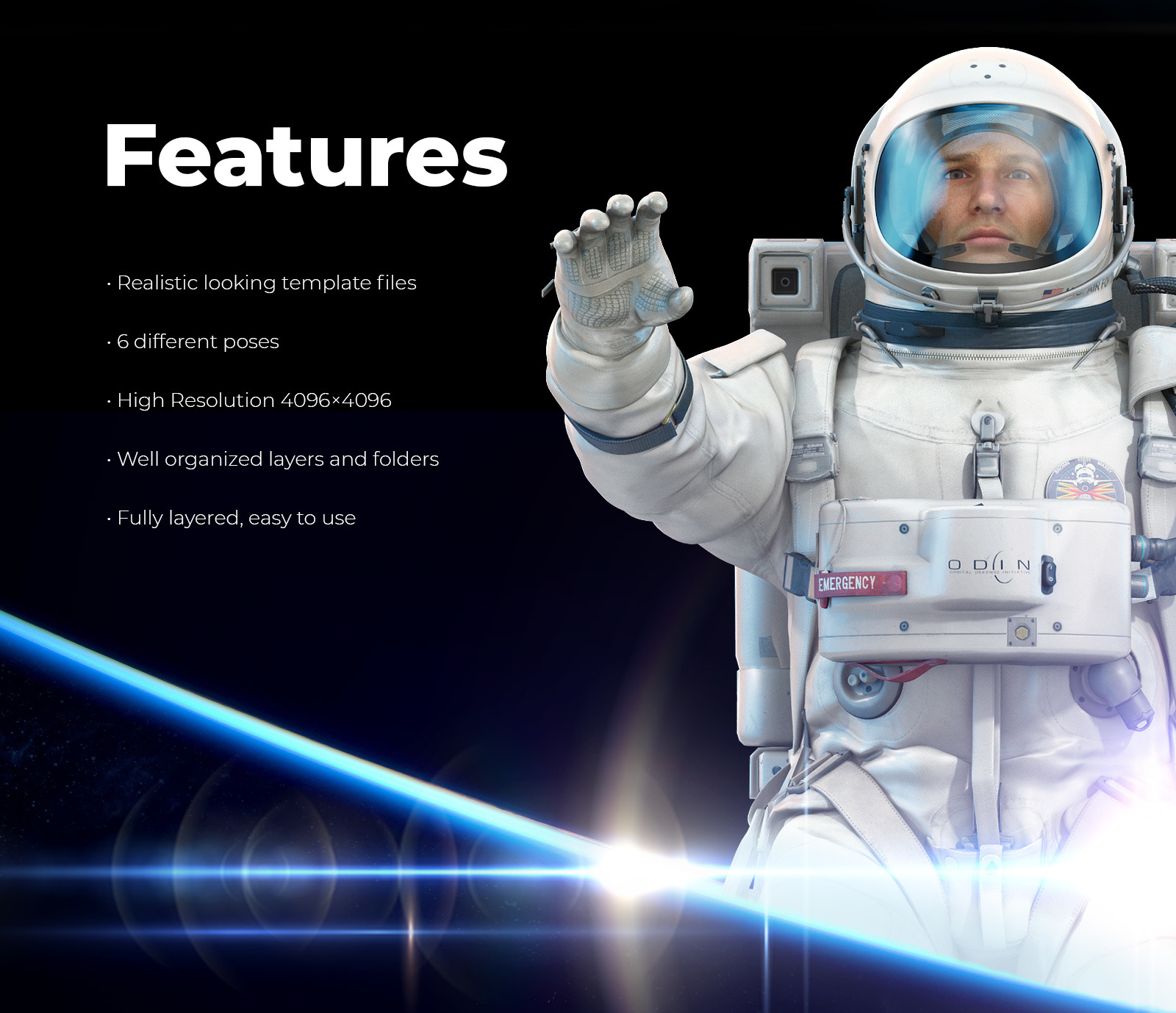 Space Astronaut #01 Space Astronaut #01