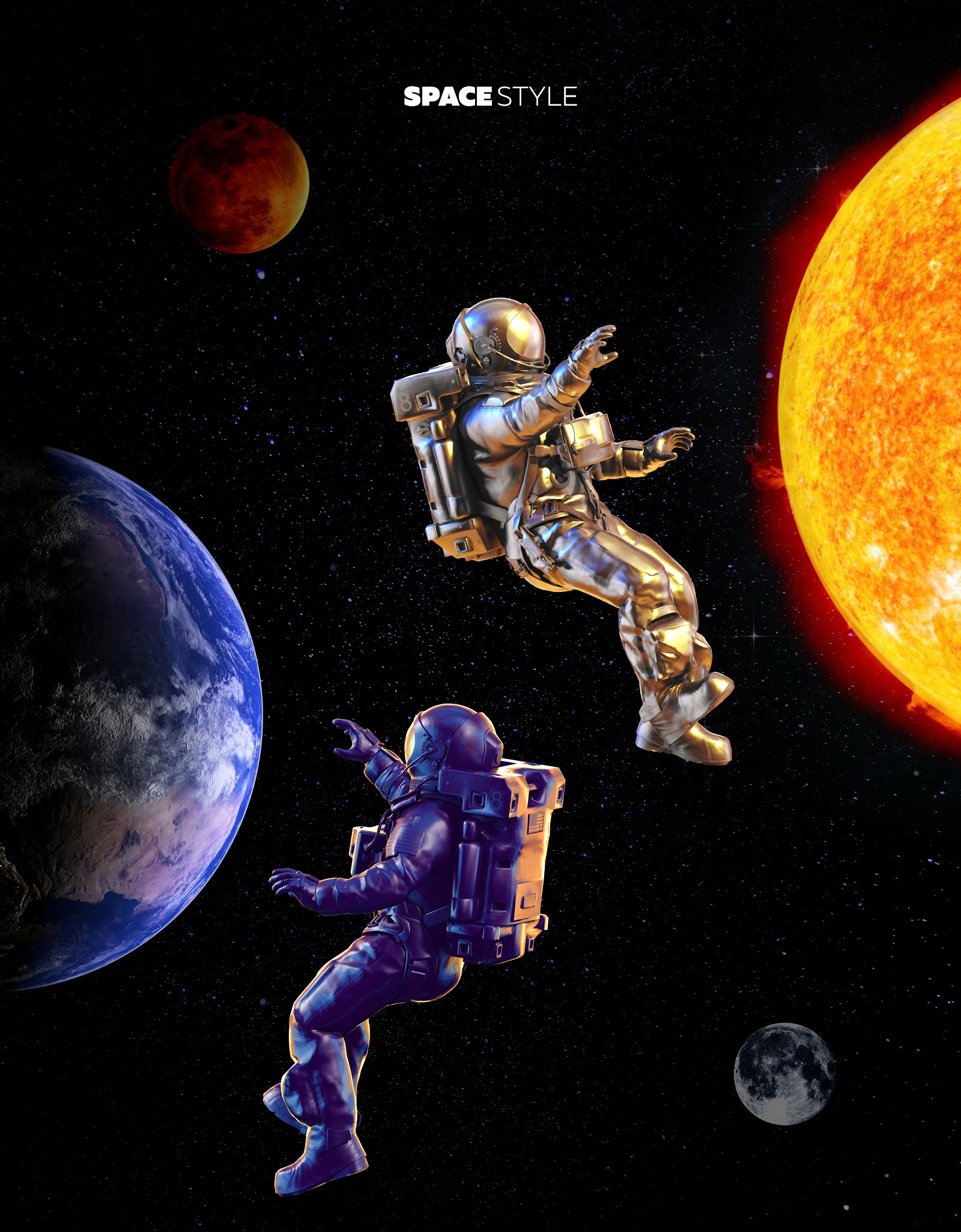 Space Astronaut #01 Space Astronaut #01