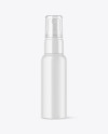 Matte Spray Bottle Mockup