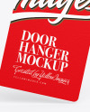 Door Hanger Mockup