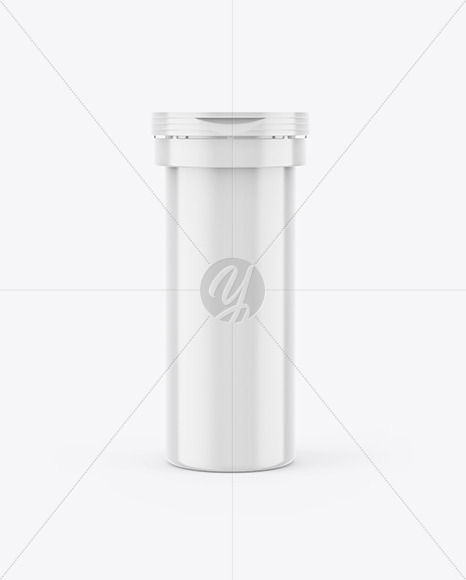 Glossy Tablet Tube Mockup