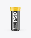 Glossy Tablet Tube Mockup