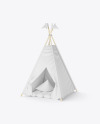 Kids Teepee Tent with Mat Mockup