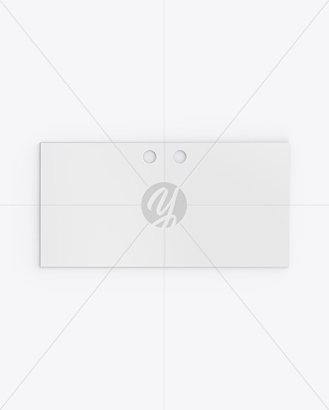 Textured Clothing Label Mockup