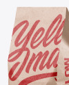 Kraft Paper Bag Mockup