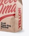 Kraft Paper Bag Mockup