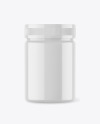 Glossy Pills Bottle Mockup