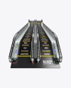 Double Escalator Mockup