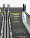 Double Escalator Mockup