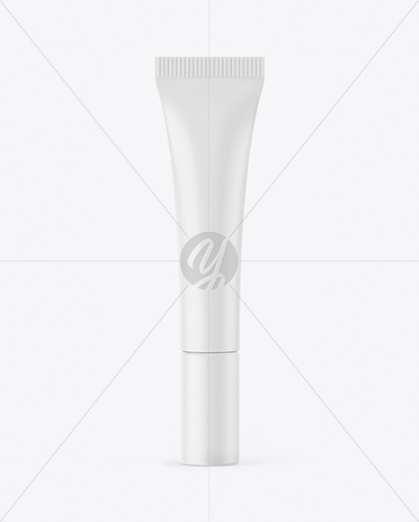 Matte Cosmetic Tube w/ Sprayer Mockup
