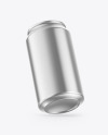 Matte Metallic Drink Can Mockup