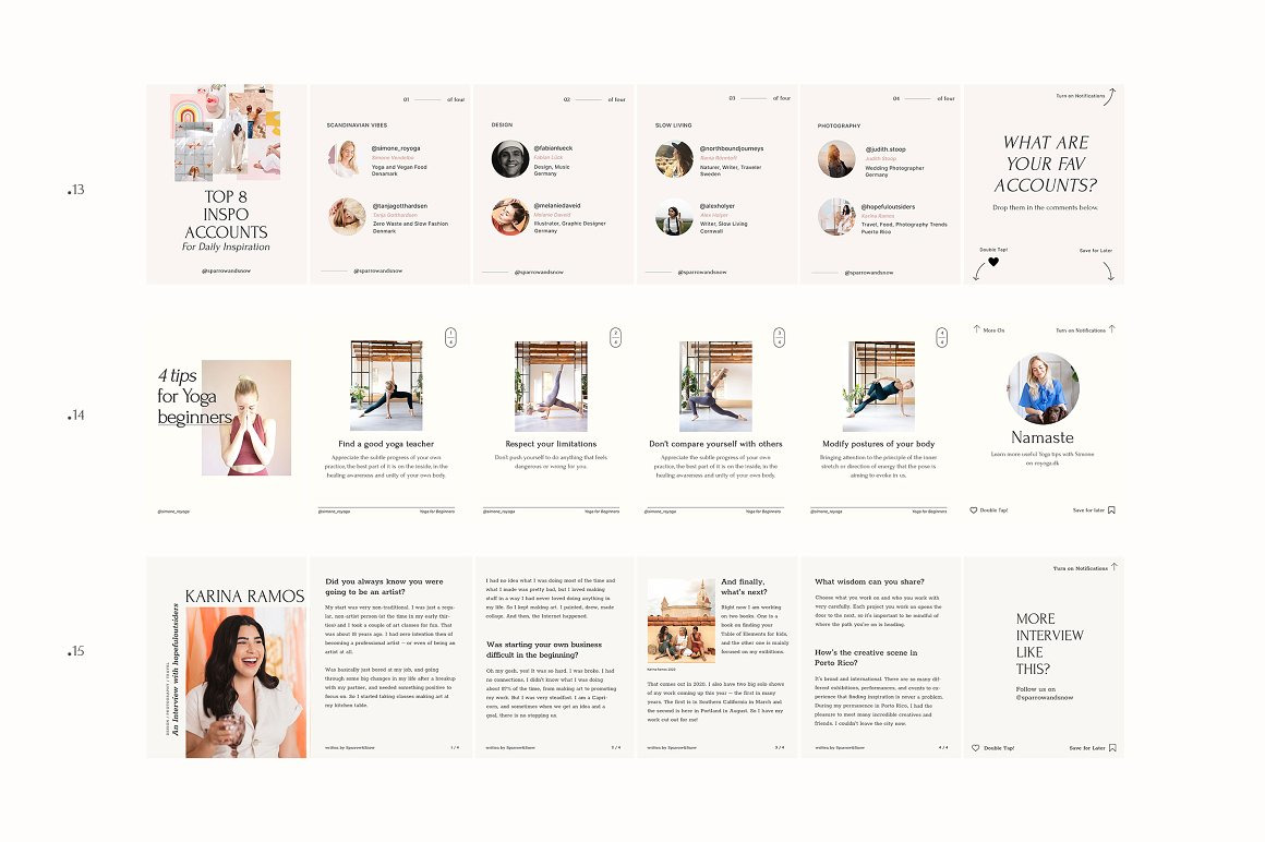 Step by Step - Carousel Templates Step by Step - Carousel Templates