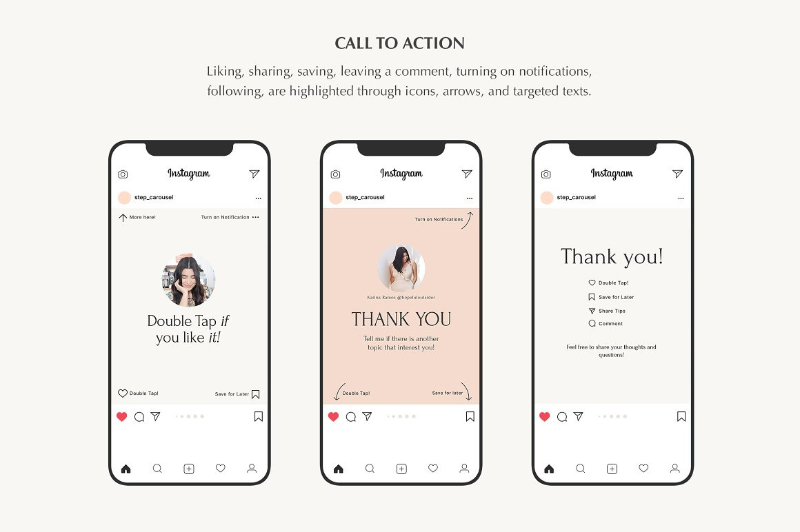 Step by Step - Carousel Templates Step by Step - Carousel Templates
