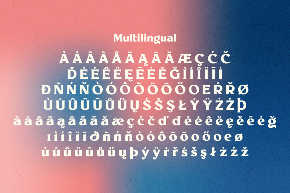 Millik - Multipurpose unique display font