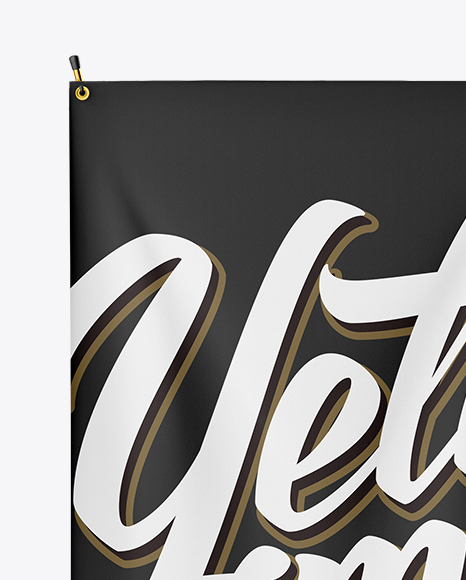 X Banner Mockup - Front View