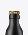 330ml Matte Ceramic Beer Bottle Mockup