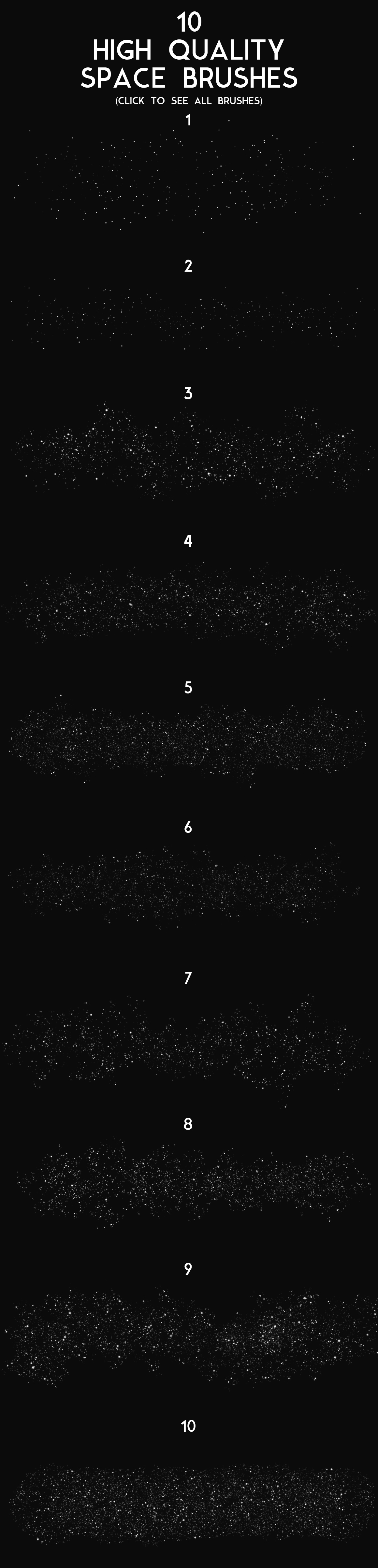 Space Photoshop Brushes Space Photoshop Brushes