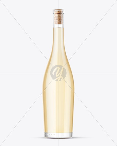 White Wine Bottle Mockup White Wine Bottle Mockup