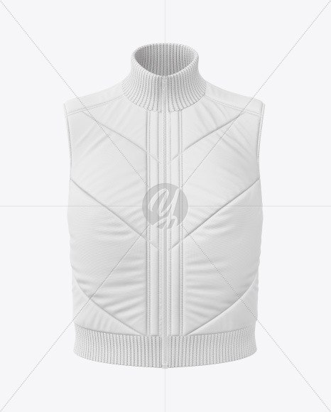 Women's Down Vest Mockup