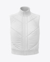 Women's Down Vest Mockup