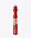 Glossy Сosmetic Roller Bottle Mockup