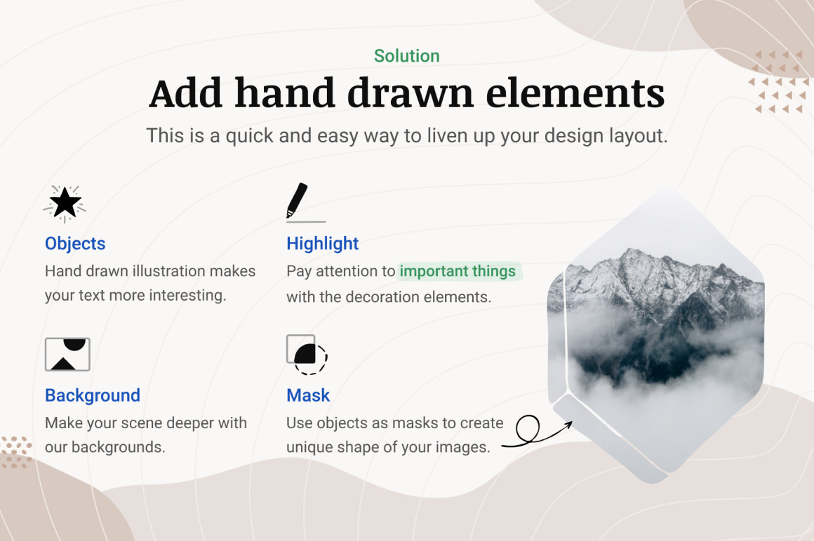 Hand Drawn Creative Bundle Hand Drawn Creative Bundle
