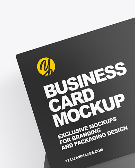 Two Business Cards Mockup