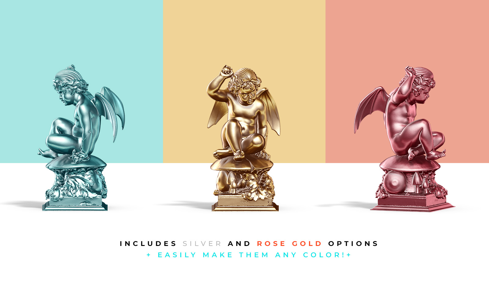 Collection of 343 Sculptures Metal #6 Collection of 343 Sculptures Metal #6