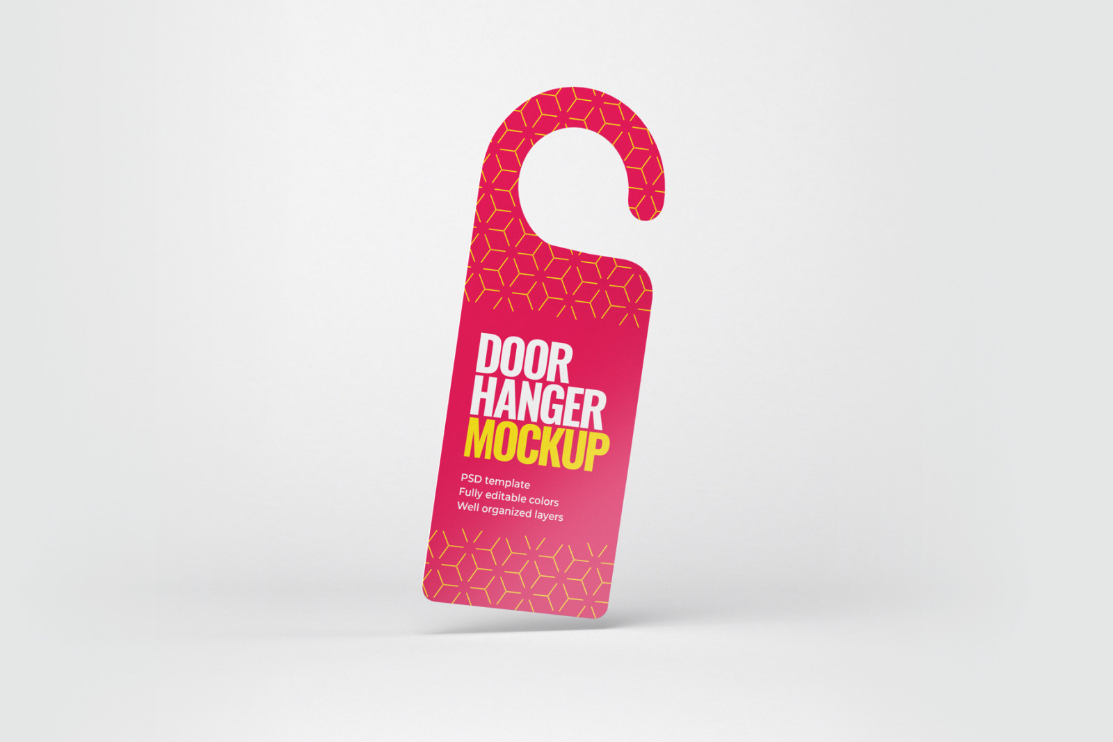 Door Hanger Mockup Set