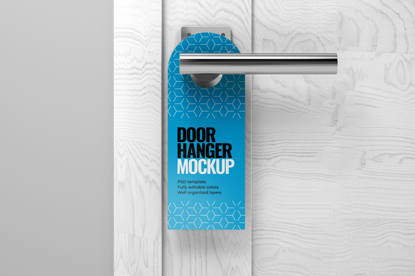 Door Hanger Mockup Set