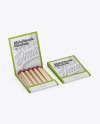 Two Matchbooks Mockup