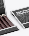 Two Matchbooks Mockup