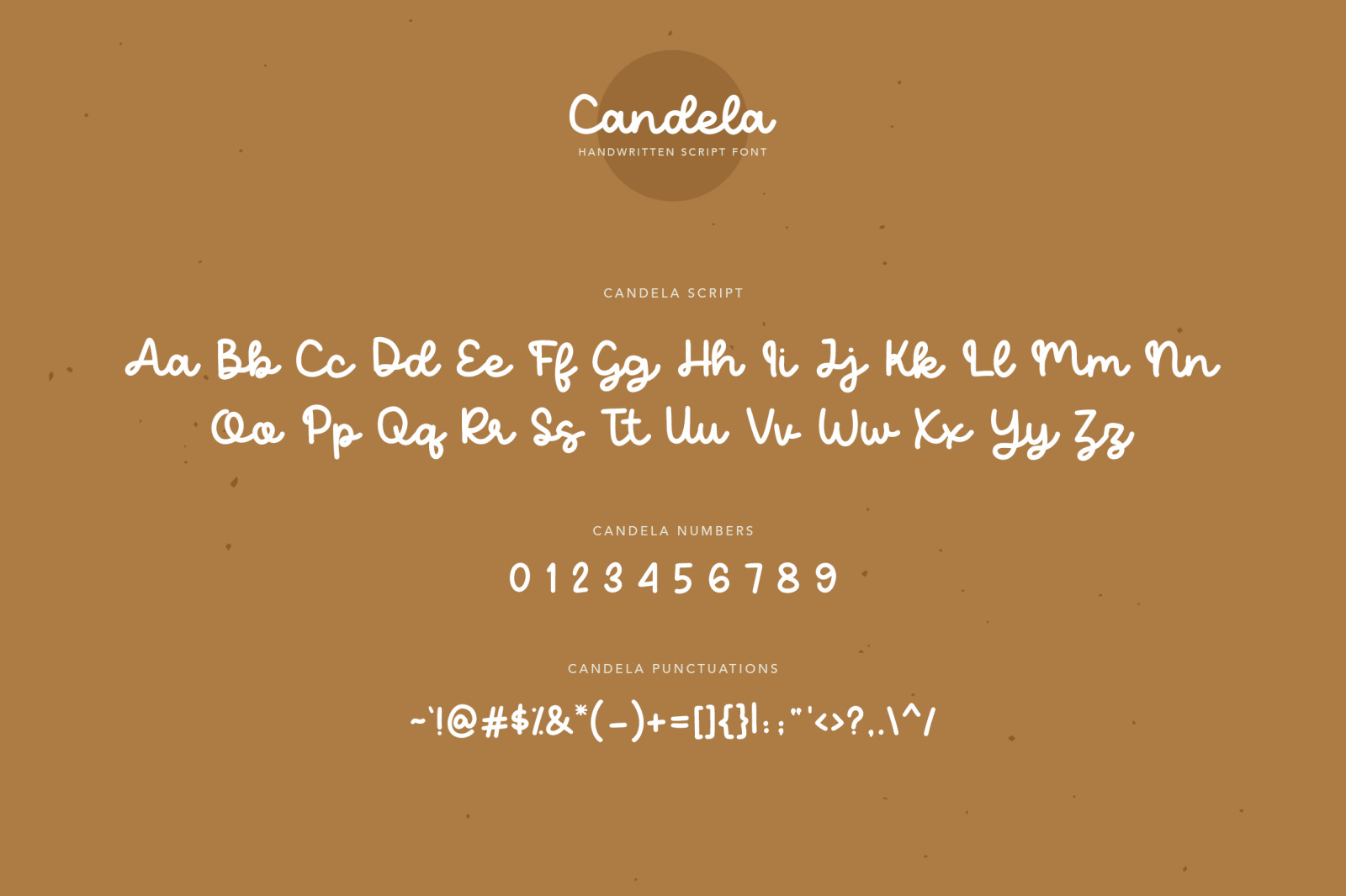 Candela Handwritten Font Candela Handwritten Font
