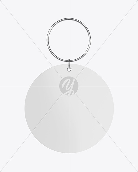 Round Key Tag Mockup