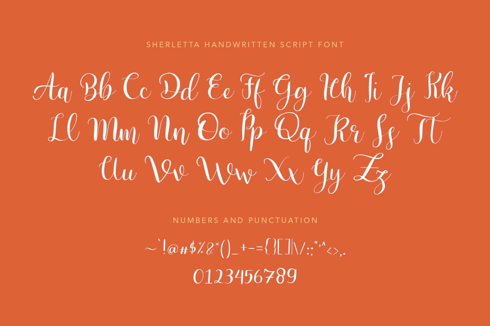 Sherletta Handwritten Font